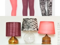 Vintage Revivals Lampshade from Leggings